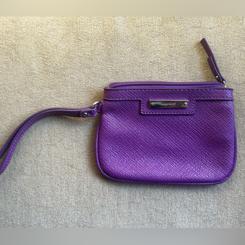 Nine West Purple Wristlet